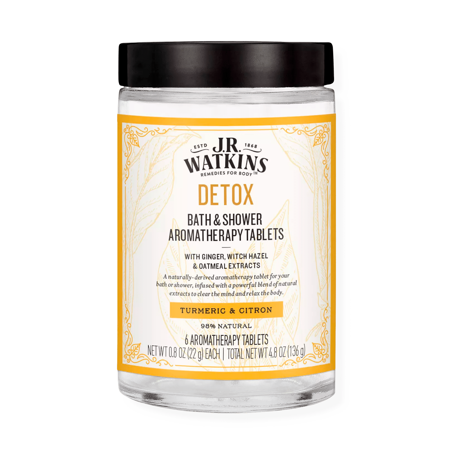 DETOX Bath & Shower Aromatherapy Tablets